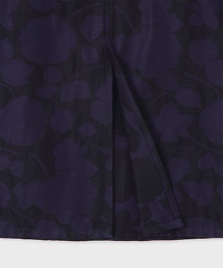 Paul Smith Perforated Floral ジャカード スカート ネイビー