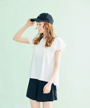 San-ai Resort（三愛水着楽園） 【VERYコラボ商品】　カップ付きトップス単品　M　【Reir（レイール）】 ホワイト