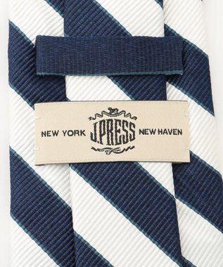 J.PRESS MEN 【JAPANESE TWILL&REPPE STRIPE COLLECTION】 レジメンタル ネクタイ ネイビー系1