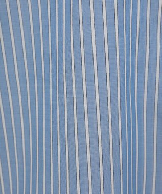 AMERICAN HOLIC T/Rキュプラ ドロストヘムシャツ Stripe Blue