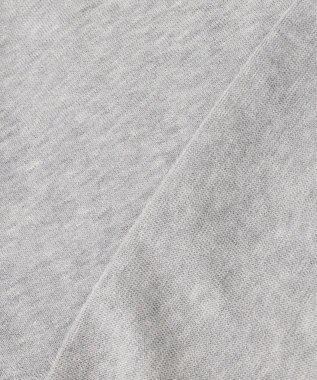 23区 【洗える】スビンハイツイストコットン カーディガン ライトグレー系