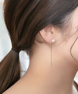 Phoebe 2wayベーシックパールエレガントイヤリング ゴールド