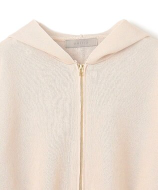 UNFILO シアーダンボールニット ZIPフーディ ベージュ