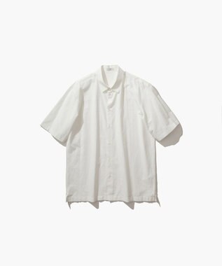 ATON SHRINK BROAD | ハーフスリーブシャツ - UNISEX WHITE