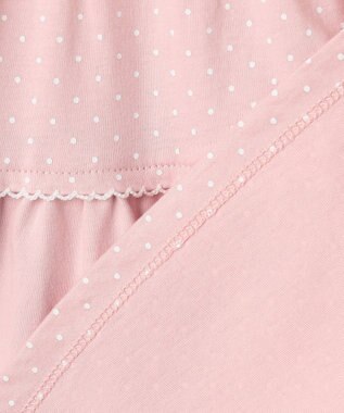 組曲 KIDS 【150-160㎝】 ドットティアードチュニック ピンク