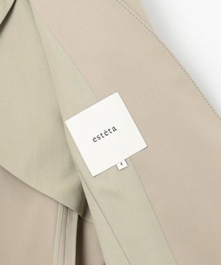 23区 L 【エステータ】ライトダブルクロス ジャケット ベージュ系