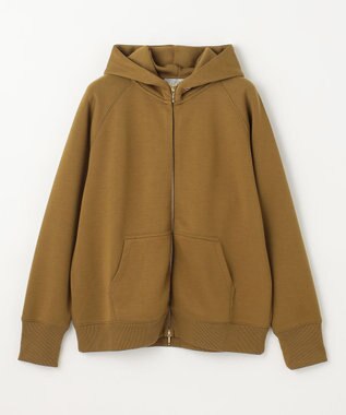 ANY ダブルジップパーカー キャメル