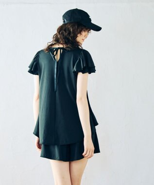 San-ai Resort（三愛水着楽園） 【VERYコラボ商品】　カップ付きトップス単品　M　【Reir（レイール）】 ブラック