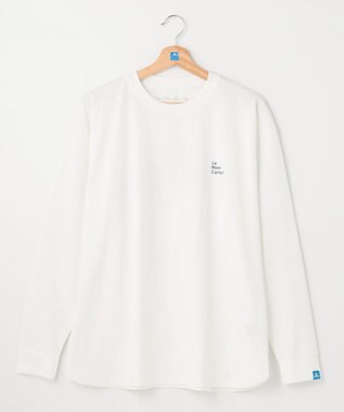 SHARE PARK MENS 【UNISEX】吸水速乾 LMCバックプリントロングスリーブTシャツ（L・XLサイズ） ホワイト