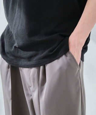 WEGO 【26年春夏新カラー登場/ユニセックス着用ITEM/SMLサイズ展開】U.S. POLO ASSN.別注ラインポロシャツ ブラック