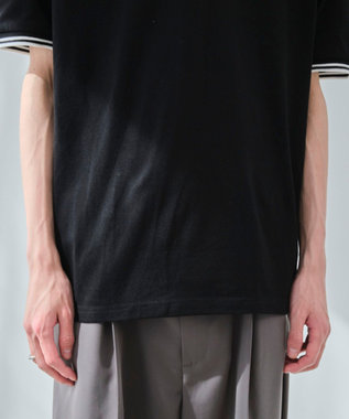 WEGO 【26年春夏新カラー登場/ユニセックス着用ITEM/SMLサイズ展開】U.S. POLO ASSN.別注ラインポロシャツ ブラック