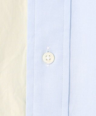 J.PRESS MEN 【J.PRESS ORIGINALS】【UNISEX】Crazy Oxford Half Sleeve Shirt / B.D. / Baggy-Fit サックスブルー系9