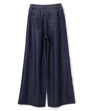 BEIGE， FRANKLIN / ドレープタックワイドパンツ Indigo