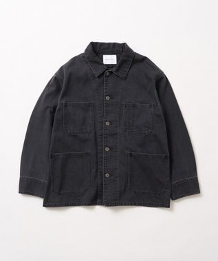 AMERICAN HOLIC デニムカバーオールジャケット Black