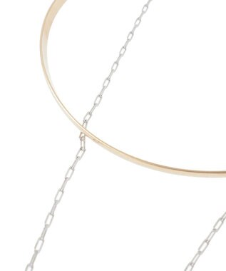 YECCA VECCA 2連メタルチョーカー Mix