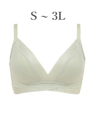 BRADELIS New York 【BRADELIS Me / ノンワイヤーブラ】ハグミーブラレット ソフト補整 楽にナチュラルな谷間を作る補正ブラジャー ME118307