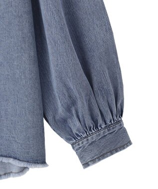 earth music&ecology 【予約】ウエスタンデニムシャツ ライトインディゴ