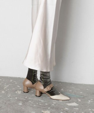 TRICOTE ベロアハイソックス 42GREEN