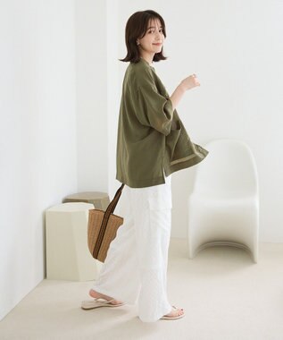 Green Parks ミリタリーシャツジャケット Khaki