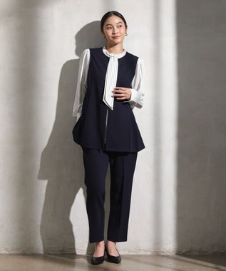 Green Parks きれいシルエットジレ Dark Navy