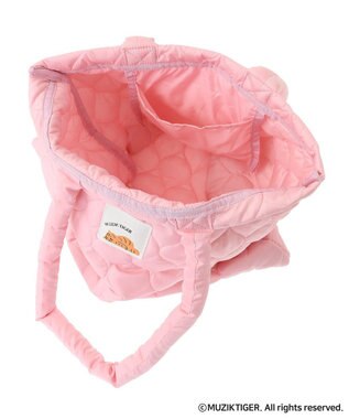 Green Parks ムジークタイガー/カラーキルトトートBAG Pink