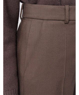 JOSEPH ライトフランネル　ワイドトラウザーズ Carob