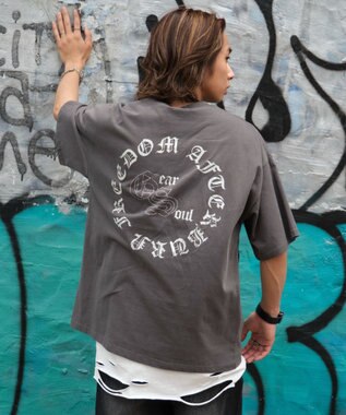 WEGO 【ユニセックス着用ITEM/SMLサイズ展開】ヴィンテージライクグラフィックT（SS） 柄8