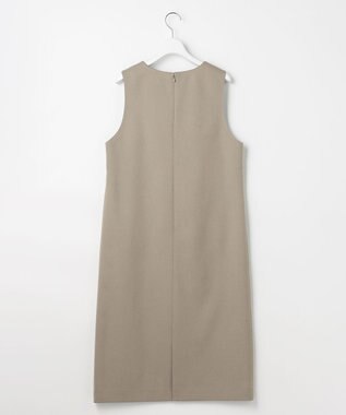 J.PRESS LADIES L ツムギートflannel ジャンパースカート ベージュ系