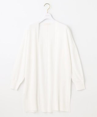 ANY SIS S 【洗える】ドルマンスリーブロング カーディガン オフホワイト