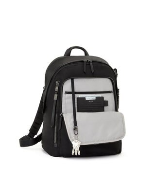 TUMI VOYAGEUR 「ホールジー」バックパック BLACK/GUNMETAL