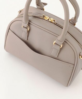 J.PRESS LADIES 【2way】ボストン ミニ バッグ ベージュ系