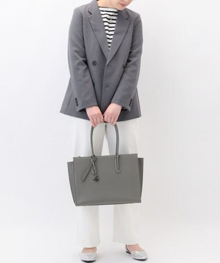 ACE BAGS & LUGGAGE W&.Day/Night スムーク トートバッグ A4サイズ 19192 ダブルアンドデイナイト ダークグレー