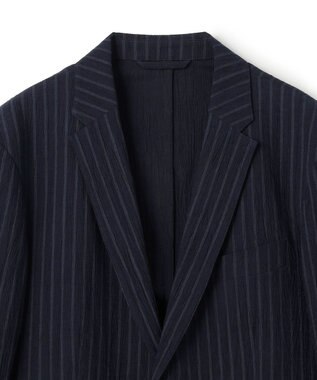 JOSEPH HOMME 【新素材】エアリッジストレッチ ジャケット ネイビー系1