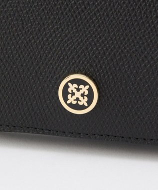 russet 【2025AW新作】プレートレザーギャルソンウォレット(SO-429) Black