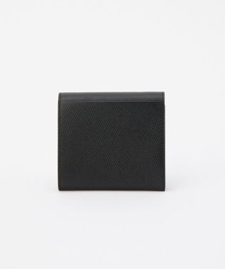 russet 【2025AW新作】プレートレザーギャルソンウォレット(SO-429) Black