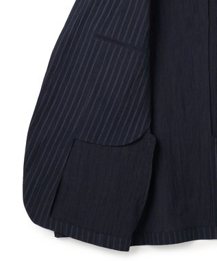 JOSEPH HOMME 【新素材】エアリッジストレッチ ジャケット ネイビー系1