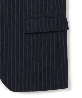 JOSEPH HOMME 【新素材】エアリッジストレッチ ジャケット ネイビー系1