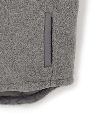 UNFILO MENS ウォーム ライトムーブ リバーシブルベスト [24年秋冬商品] グレー