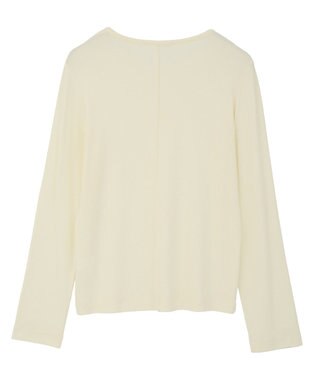 CRAFT STANDARD BOUTIQUE クルーネックバックメローカットソー Ivory