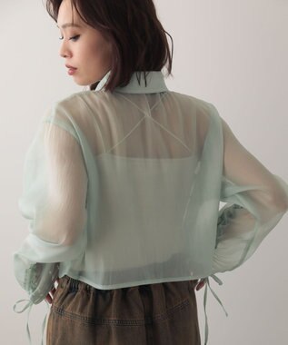 Green Parks ＥＧＯＩＳＴドロストシアーシャツ Mint