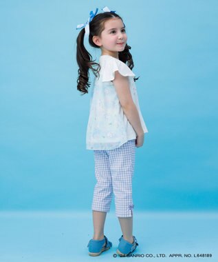 ANY KIDS 【サンリオキャラクターズ×any FAM】バックシャンTシャツ ホワイト×シナモロール