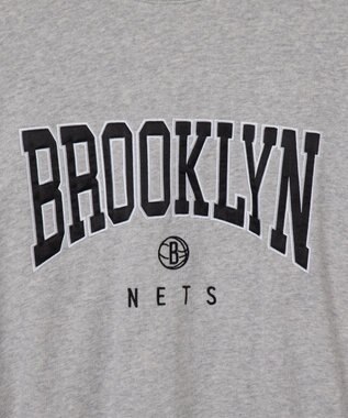 WEGO 別注NBA2ラインBIGPO 杢グレー