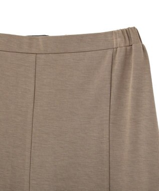 YECCA VECCA 【接触冷感】カットマーメイドスカート Dark Beige