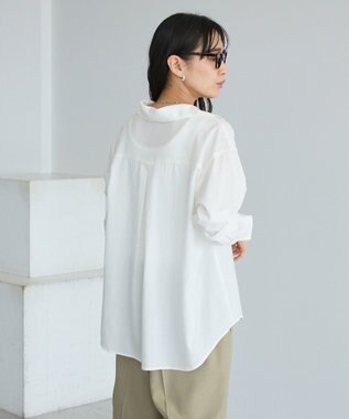 CRAFT STANDARD BOUTIQUE Vネックスキッパーシャツ Off White