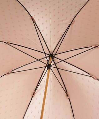 MOONBAT 【日本製】POLO RALPH LAUREN 長傘 ポロポニージャカード ピーチ