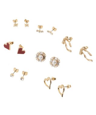 earth music&ecology １ＷＥＥＫピアスセット Gold