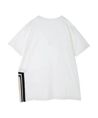 AMERICAN HOLIC サイドかぎ針カットチュニック Off White