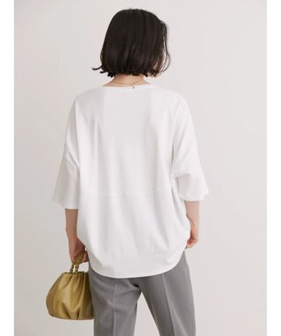 AMERICAN HOLIC ＵＶカット　コクーン半袖カットプルオーバー Off White