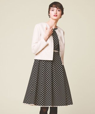 TOCCA 【洗える！】CLOVER STAMP ドレス ブラック系5