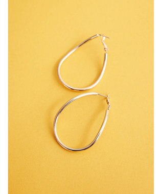 AMERICAN HOLIC 変形メタルフープピアス